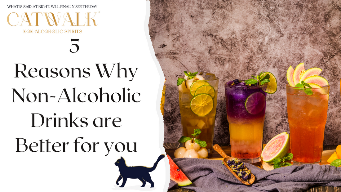 Here are 5 Reasons Why Non-Alcoholic Drinks are Better for you